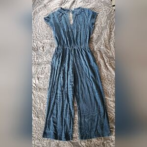 Old Navy Denim Blue Jumpsuit